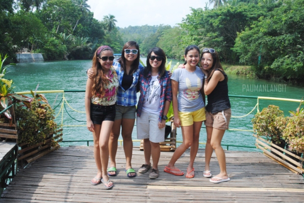 Loboc River cruise. Since we went there during the lean months, we were the only guests of the boat. Sashalll!